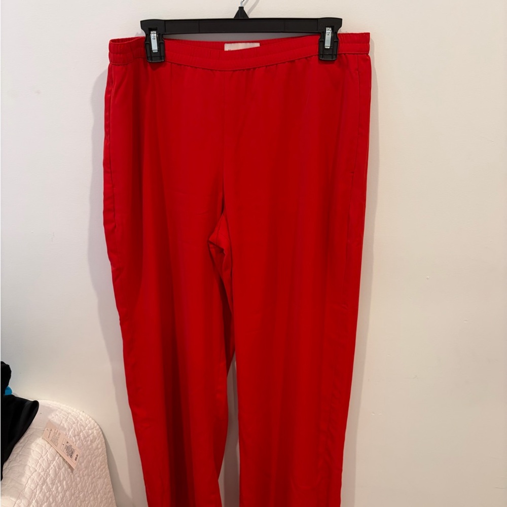 Abercrombie & Fitch Bold Red Trousers